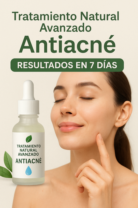 🌿 Tratamiento Natural Avanzado Antiacné 💧